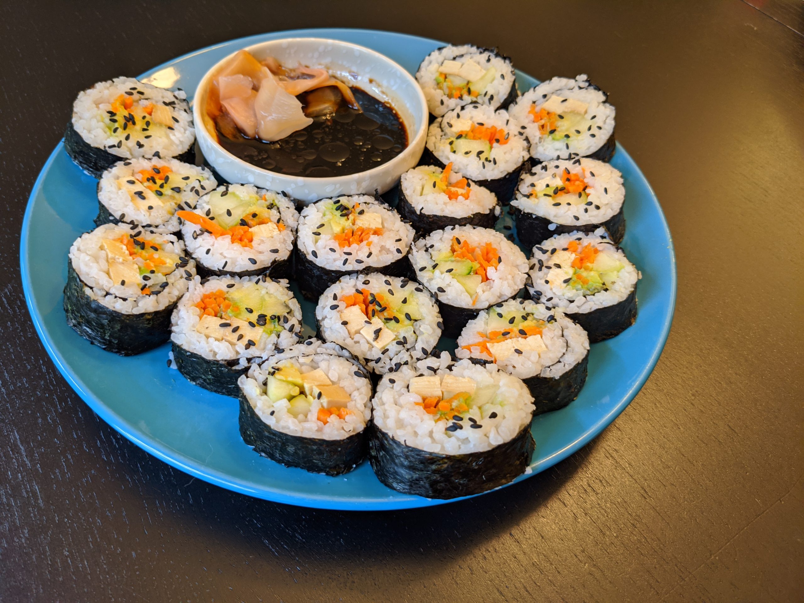 Vegan sushi ROlls – Persian Plant Girl!
